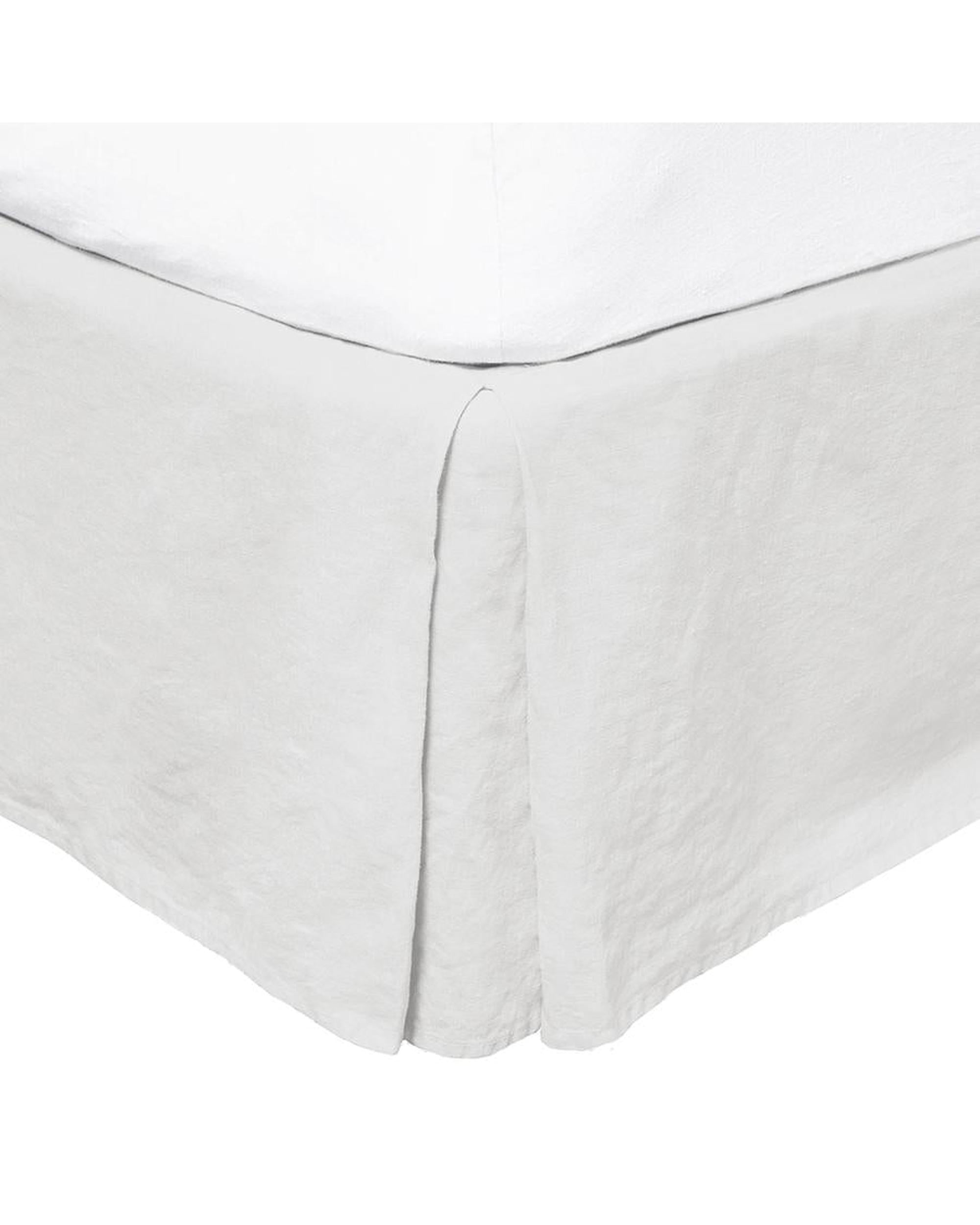 Bambury French Flax Linen Valance - Ivory Bambury