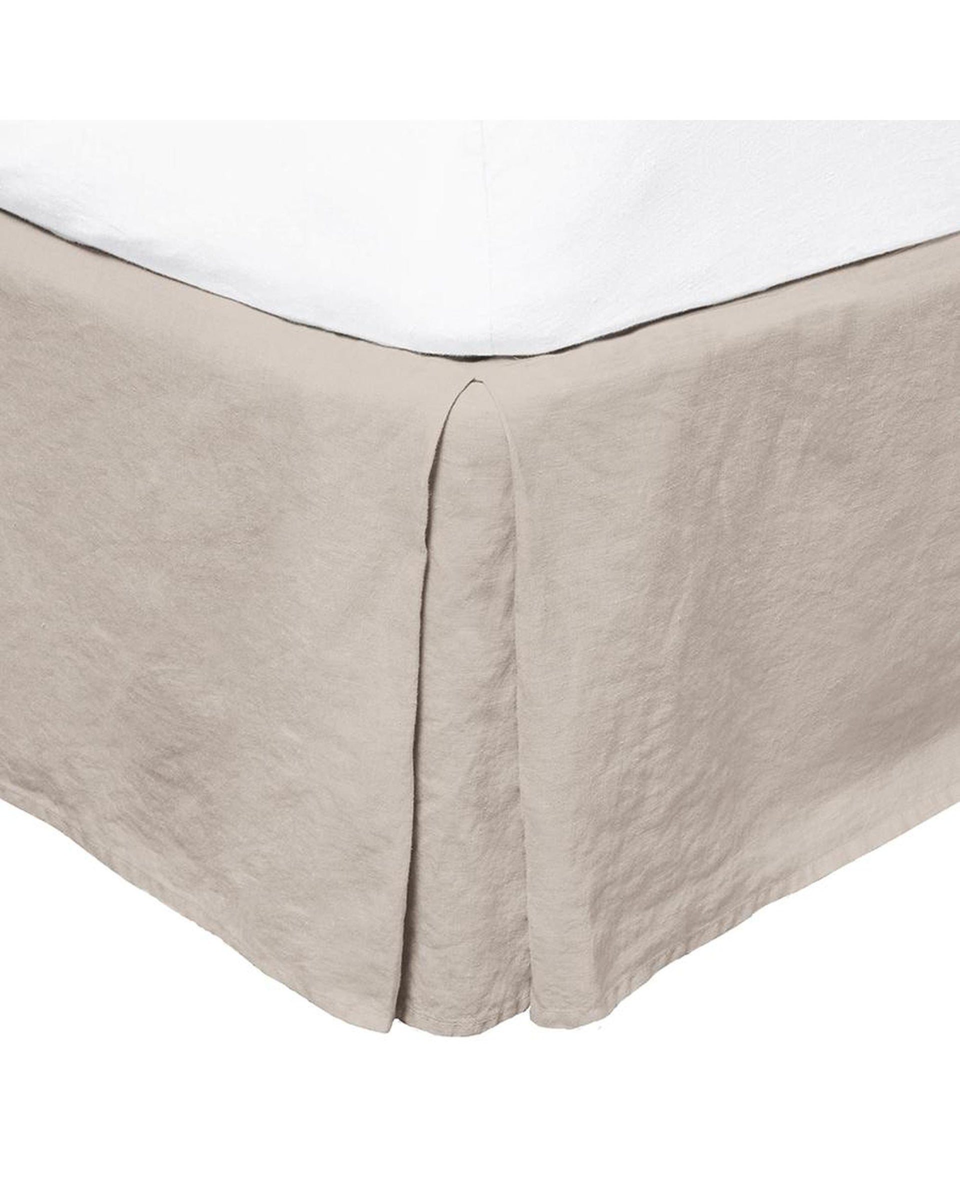 Bambury French Flax Linen Valance - Pebble Bambury