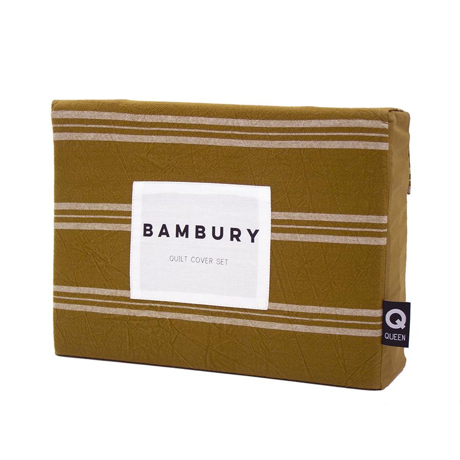 Bambury Jasper Quilt Cover Set Bambury