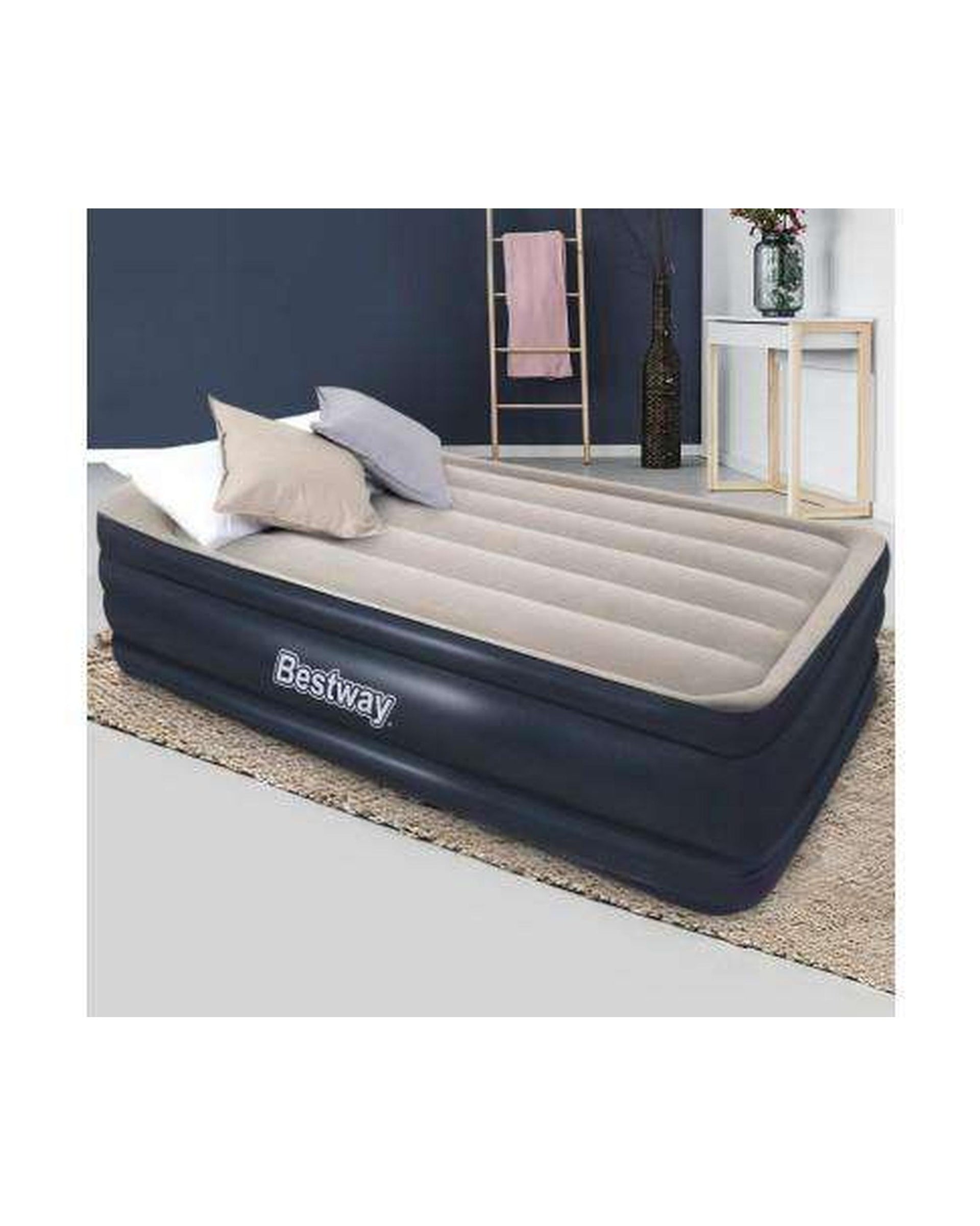 Air Bed Inflatable Mattress Sleeping Mat Battery Built-in Pump Bestway