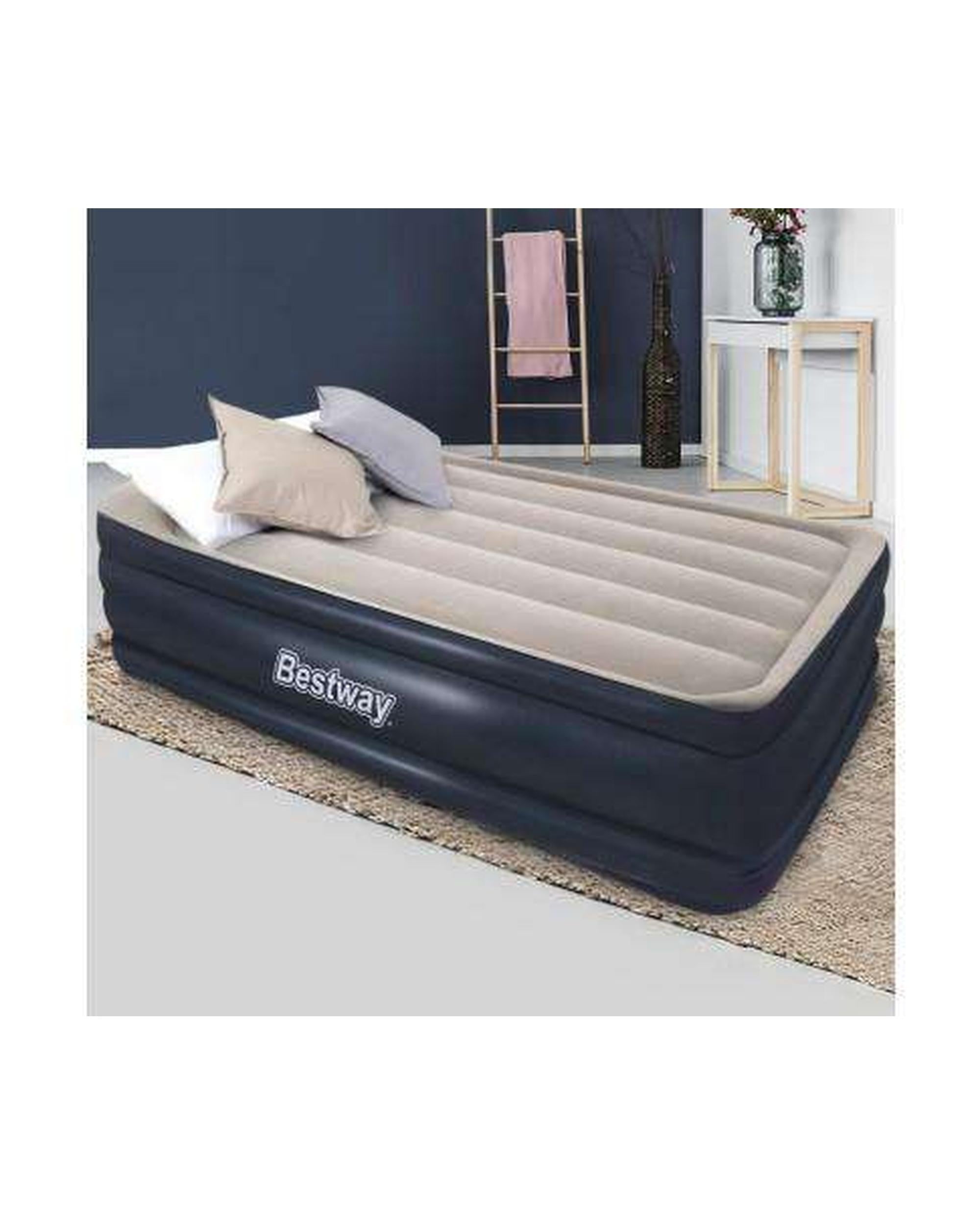 Air Bed Inflatable Mattress Sleeping Mat Battery Built-in Pump Bestway