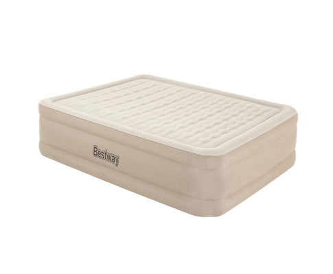 Air Bed Queen Size Mattress Camping Beds Inflatable Built-in Pump Bestway