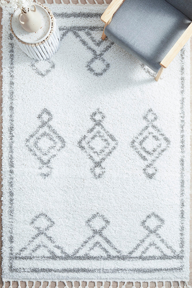 Casablanca Temara White Rug RUG CULTURE