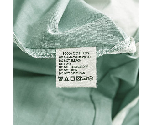 Cosy Club Duvet Cover Quilt Set King Flat Cover Pillow Case Essential Green Cosy Club