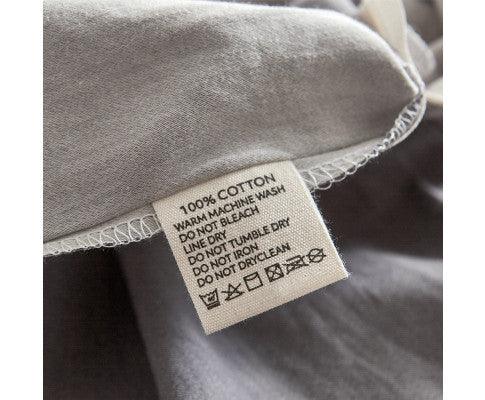 Cosy Club Duvet Cover Quilt Set King Flat Cover Pillow Case Grey Inspired Cosy Club