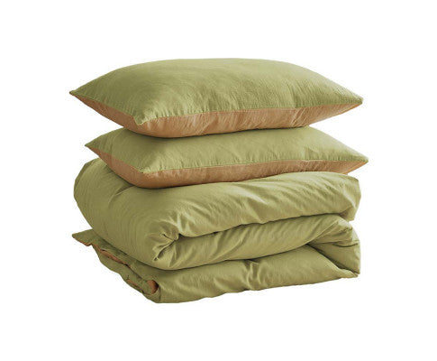 Cosy Club Duvet Cover Quilt Set Flat Cover Pillow Case Yellow Inspired Cosy Club