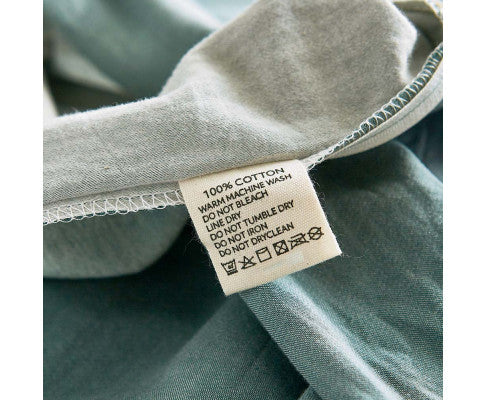 Cosy Club Duvet Cover Quilt Set Flat Cover Pillow Case Blue Lagoon Inspired Cosy Club