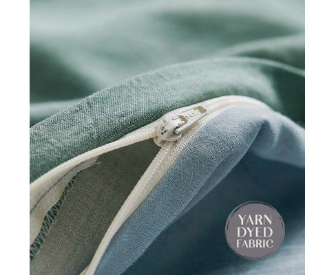 Cosy Club Duvet Cover Quilt Set Flat Cover Pillow Case Blue Lagoon Inspired Cosy Club