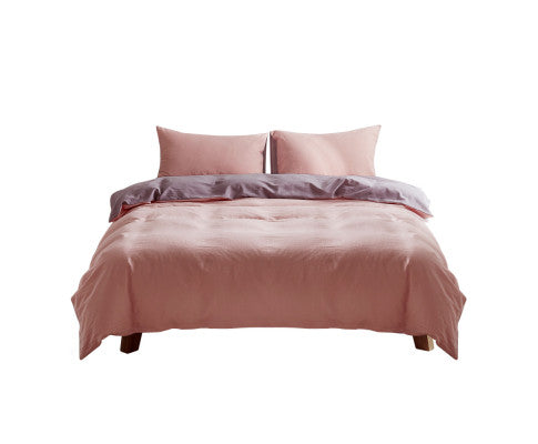 Cosy Club Duvet Cover Quilt Set Flat Cover Pillow Case Candy Floss Inspired Cosy Club