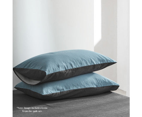 Cosy Club Sheet Set Cotton Sheets - Blue Dark Blue Cosy Club