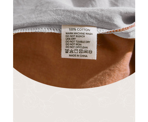 Cosy Club Sheet Set Cotton Sheets - Orange Brown Cosy Club