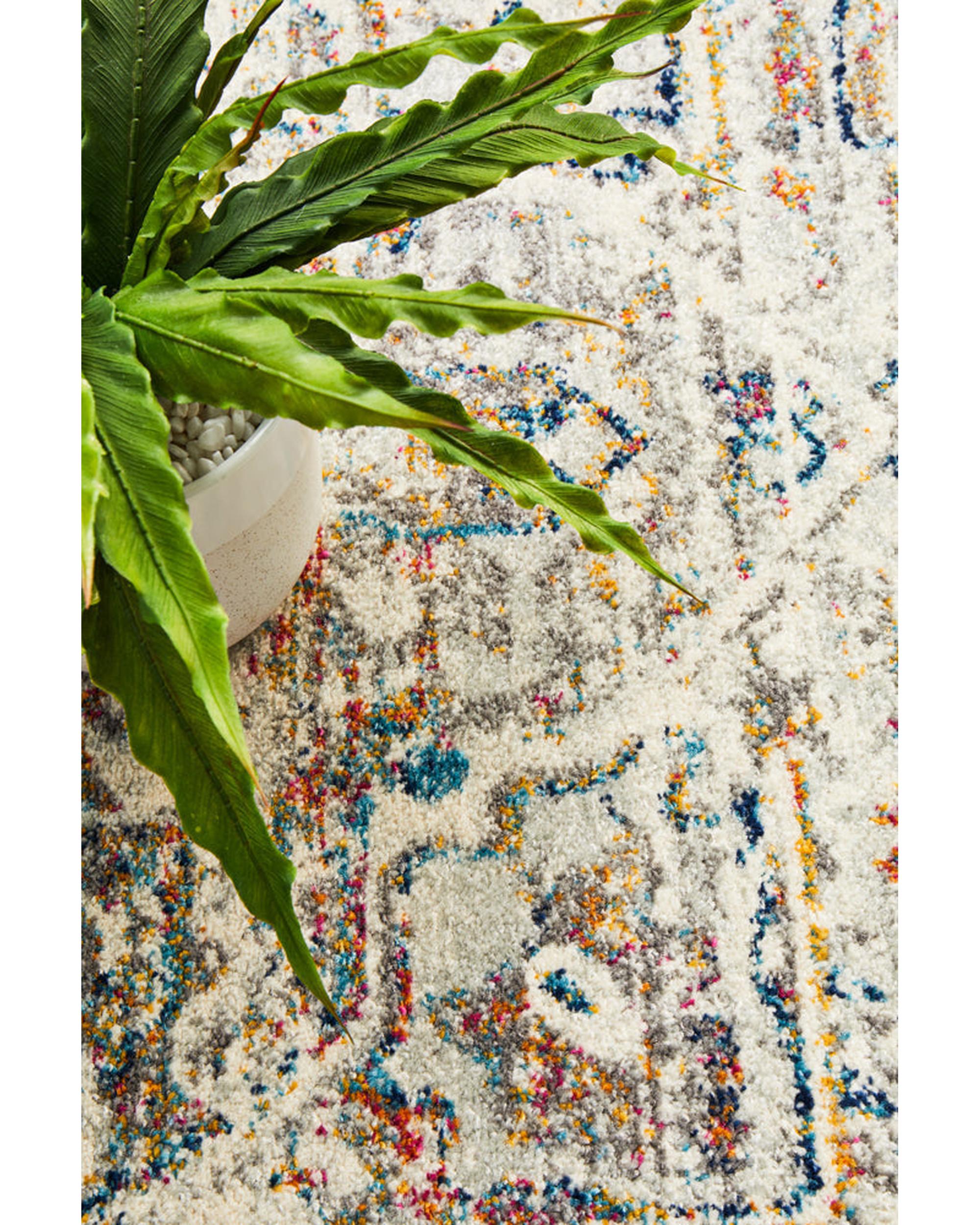 Century 911 Silver Round Rug Rug Culture