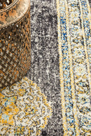 Century 955 Charcoal Runner Rug Rug Culture