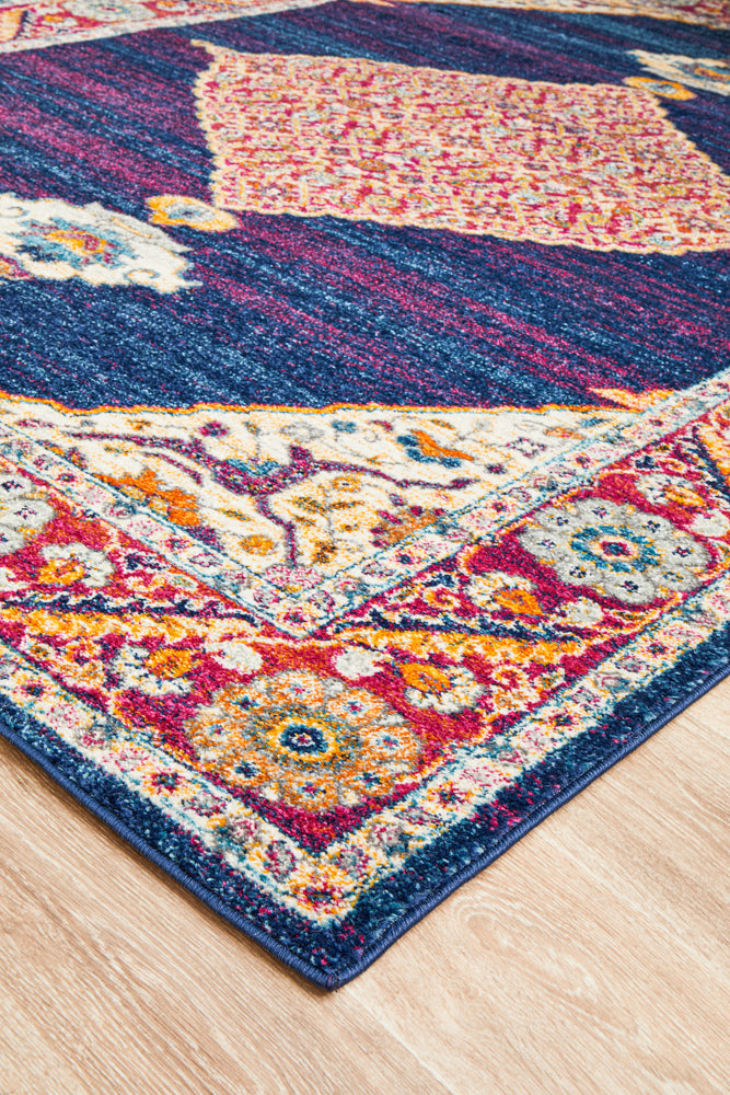 Century 966 Royal Blue Rug Rug Culture