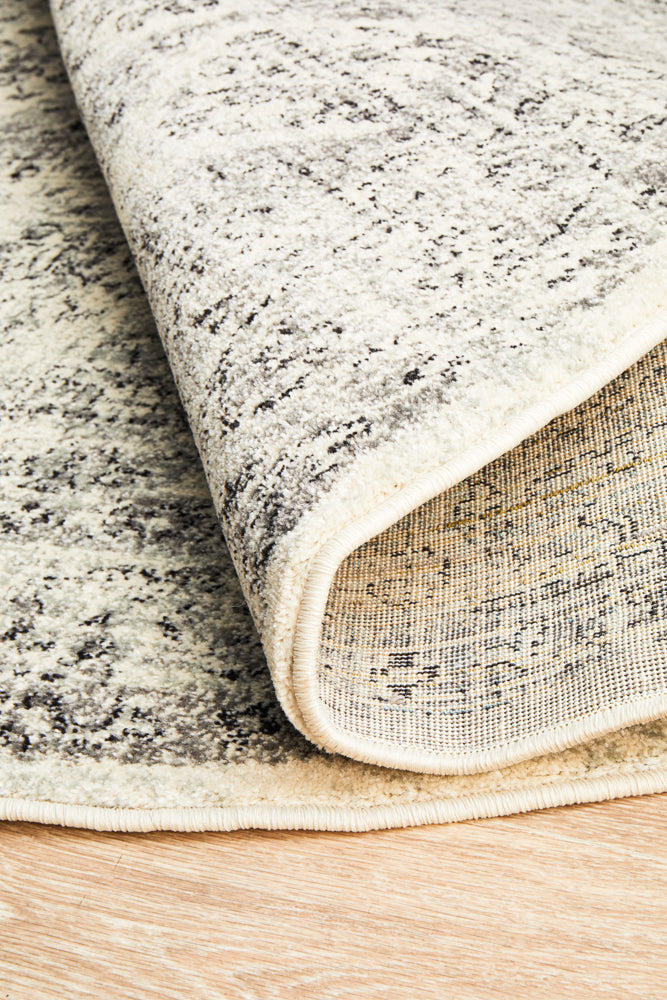 Century 999 Grey Round Rug Rug Culture