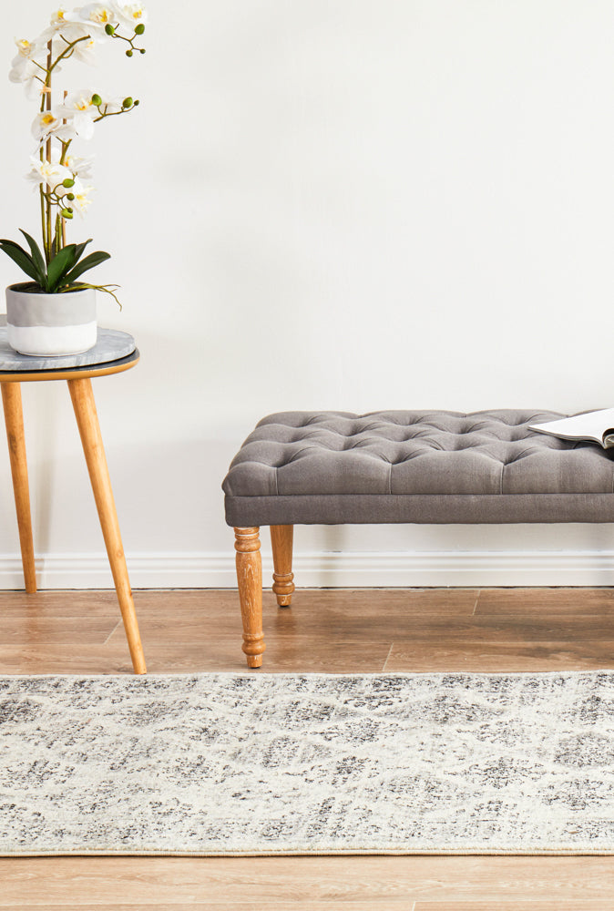 Century 999 Grey Runner Rug Rug Culture