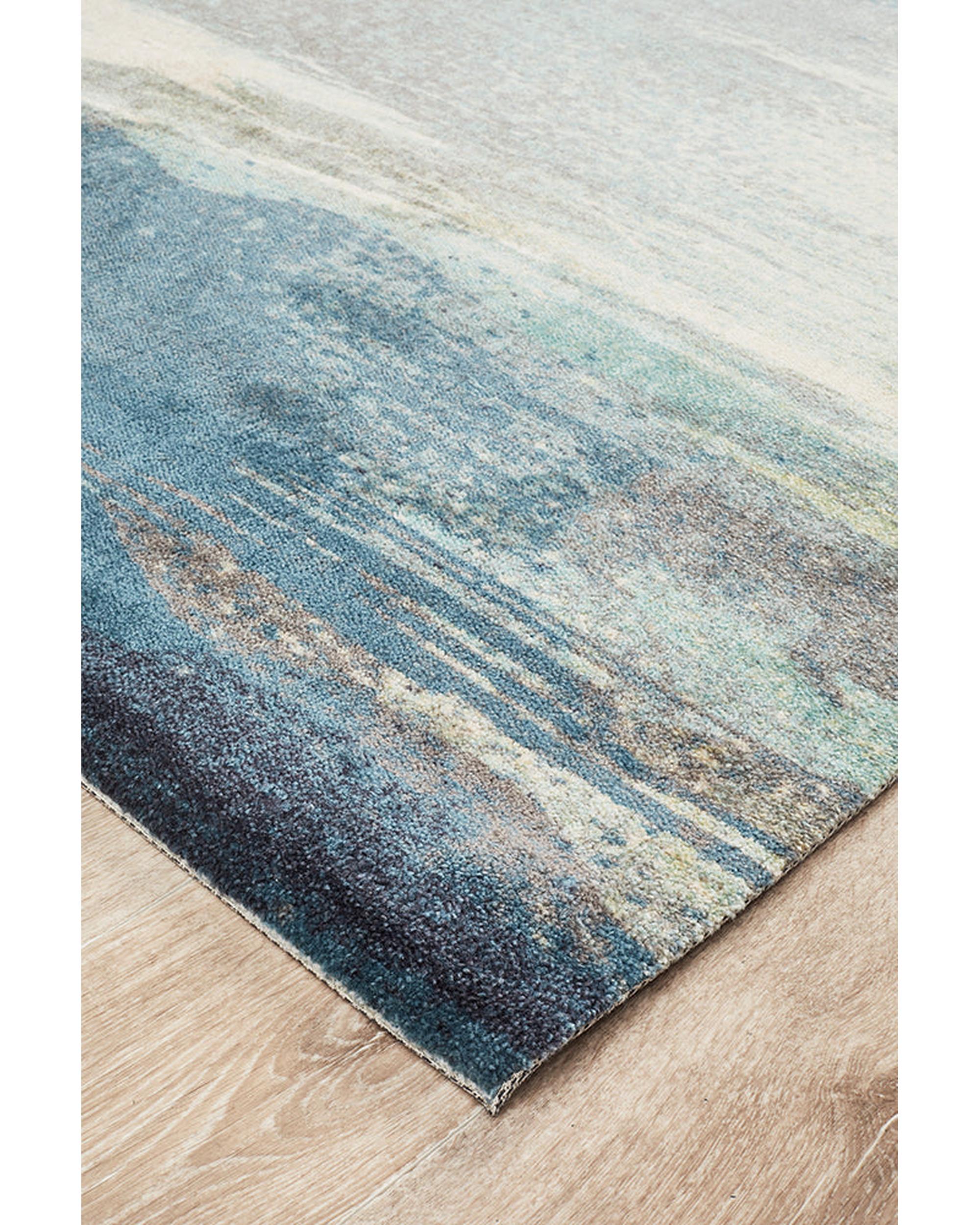 City Monet Stunning Blue Rug Rug Culture