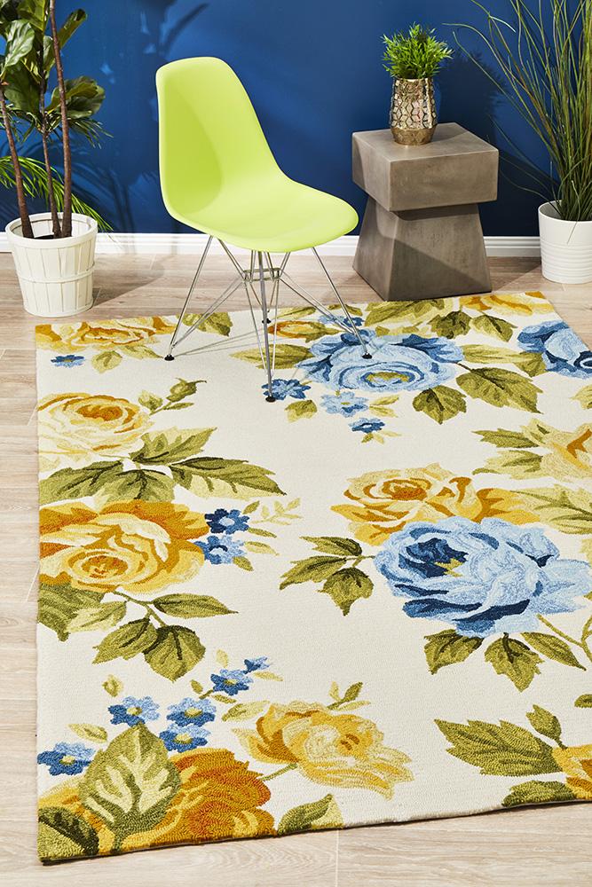 Copacabana Jessica New Spring Indoor Outdoor Rug Cream Rug Culture