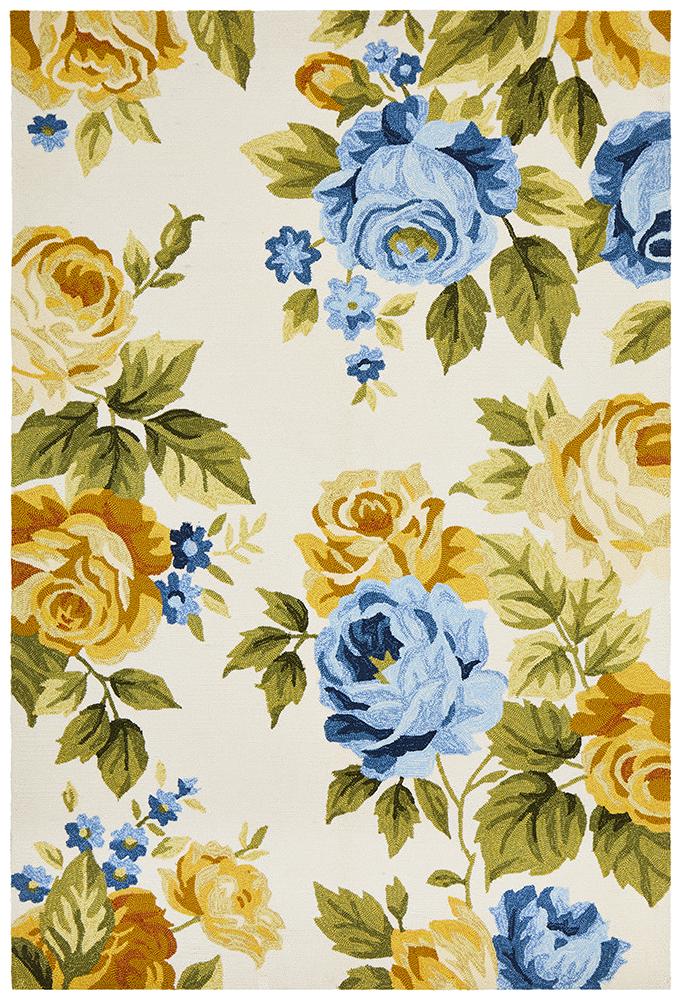 Copacabana Jessica New Spring Indoor Outdoor Rug Cream Rug Culture