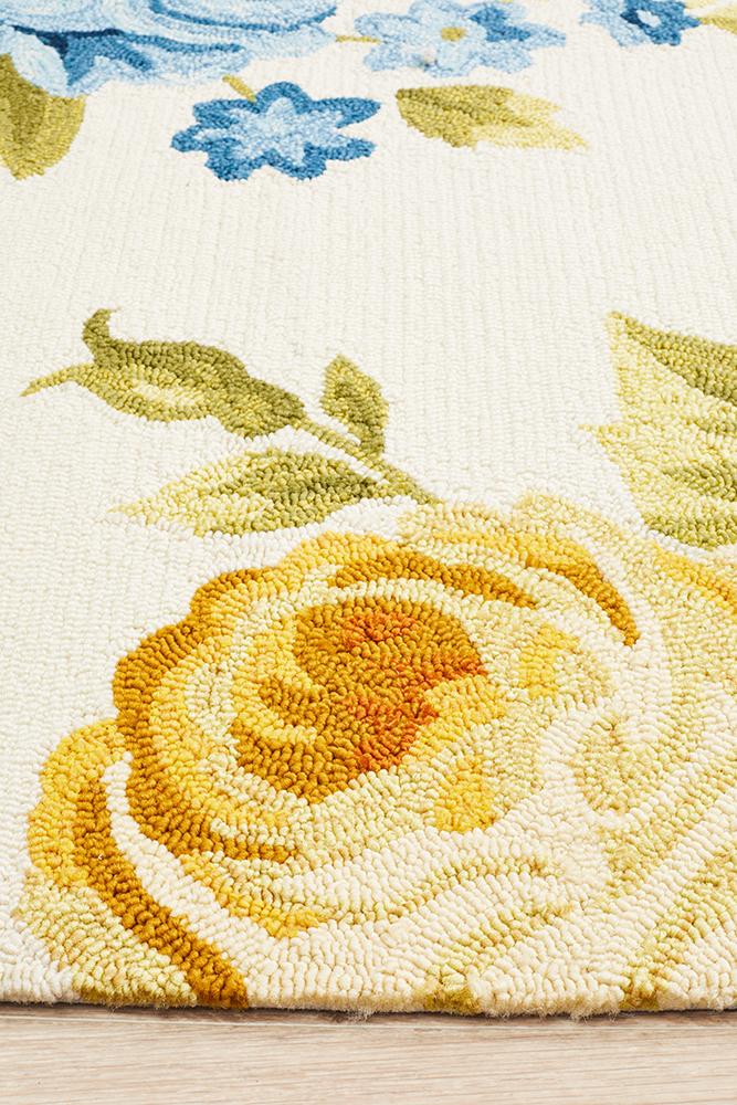 Copacabana Jessica New Spring Indoor Outdoor Rug Cream Rug Culture