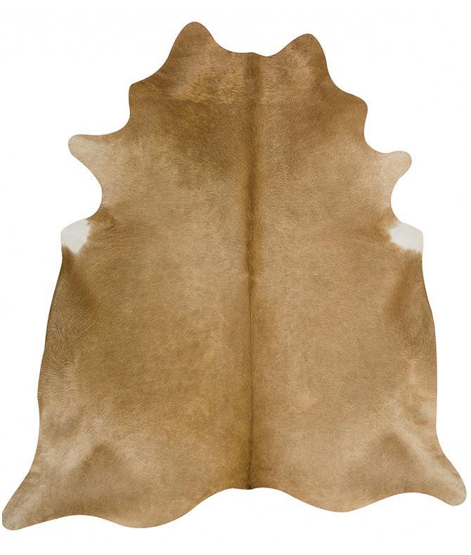 Exquisite Natural Cow Hide Beige Rug Culture