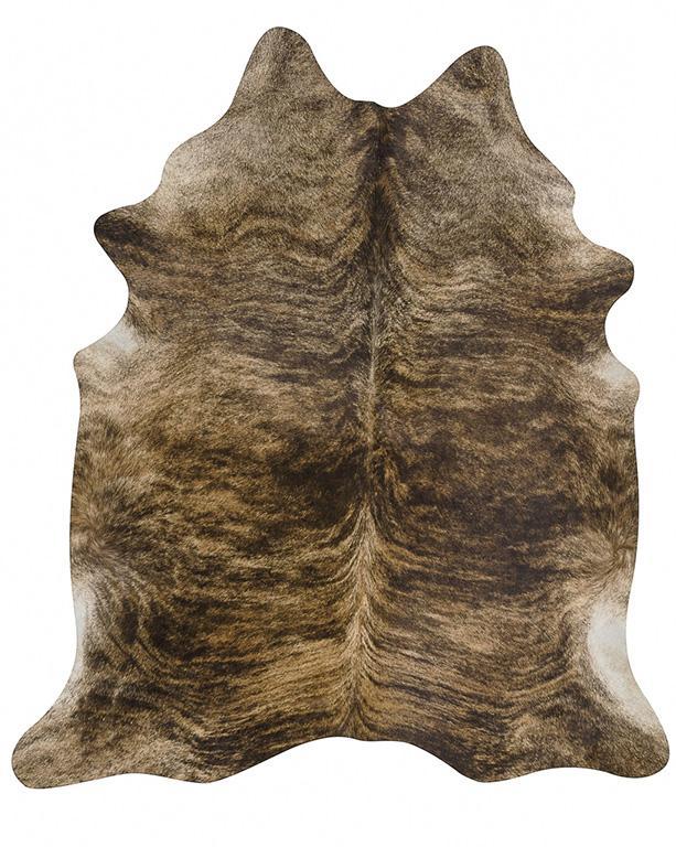 Exquisite Natural Cow Hide Brindle Rug Culture