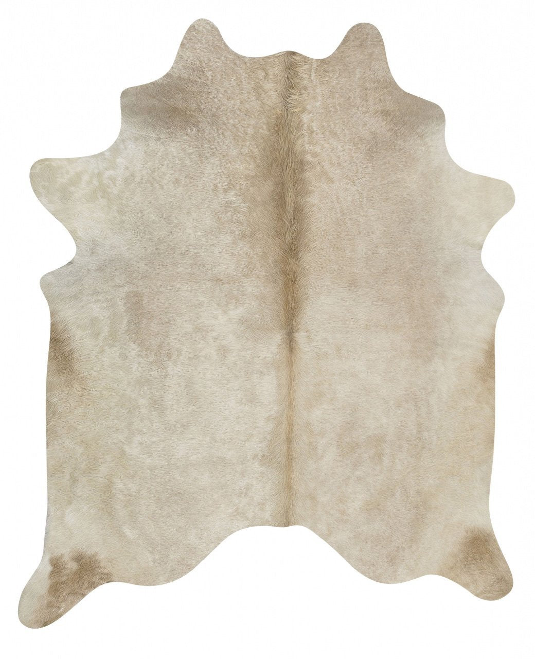 Exquisite Natural Cow Hide Champagne Rug Culture