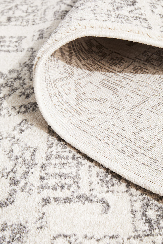 Chrome Addison Silver Runner Rug RUG CULTURE