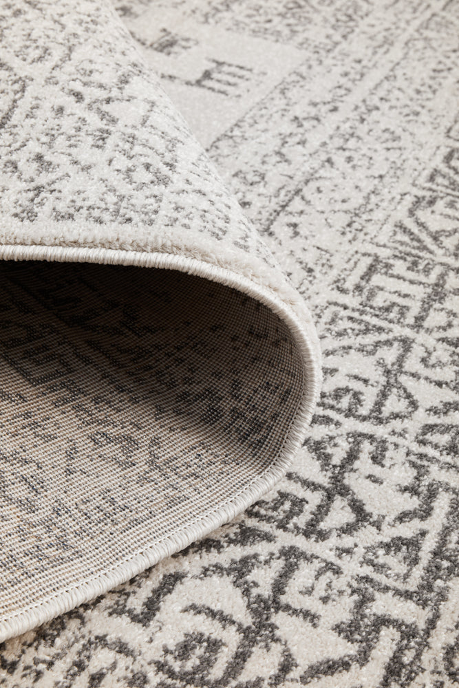 Chrome Addison Silver Rug RUG CULTURE