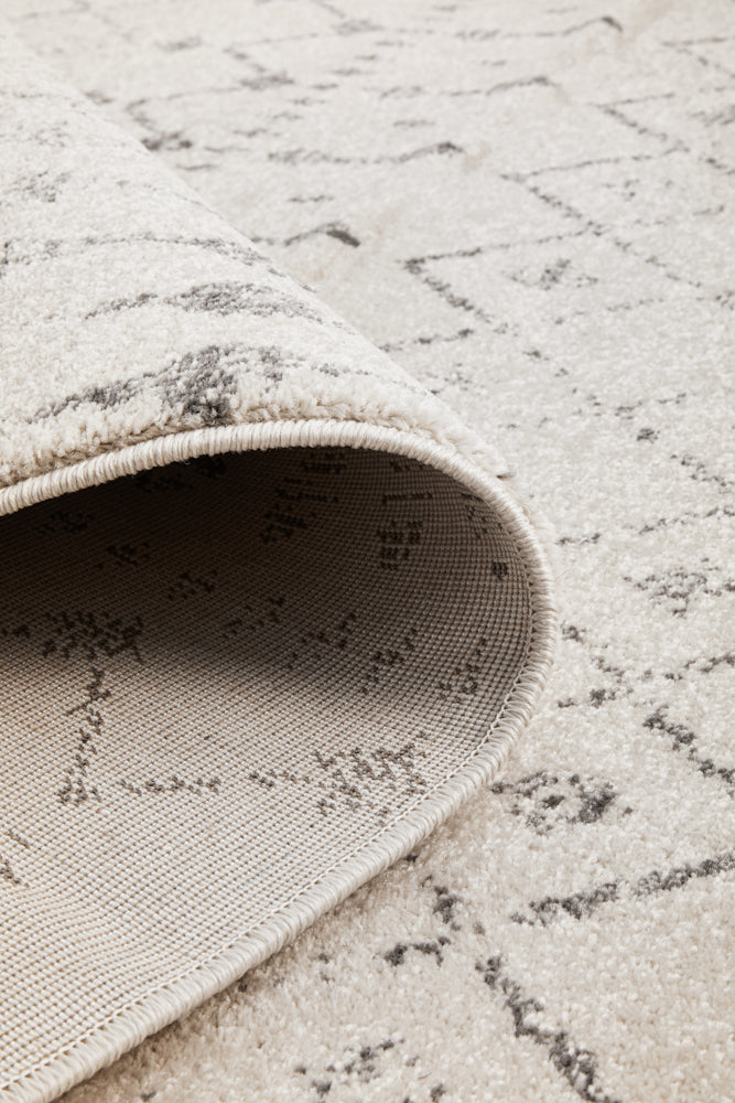 Chrome Elsa Silver Rug RUG CULTURE