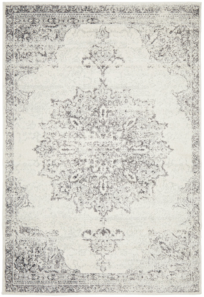 Chrome Rita Silver Rug RUG CULTURE