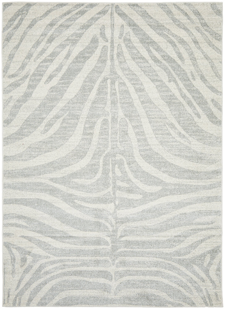 Chrome Savannah Silver Rug RUG CULTURE