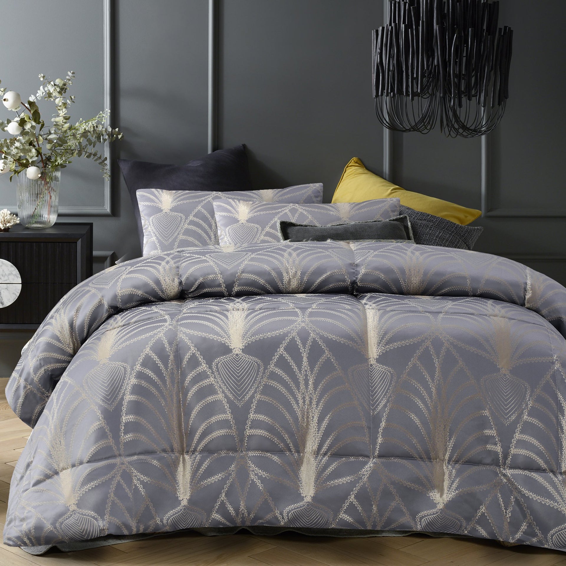 Accessorize Chicago Jacquard Quilt Cover Sets Accessorize