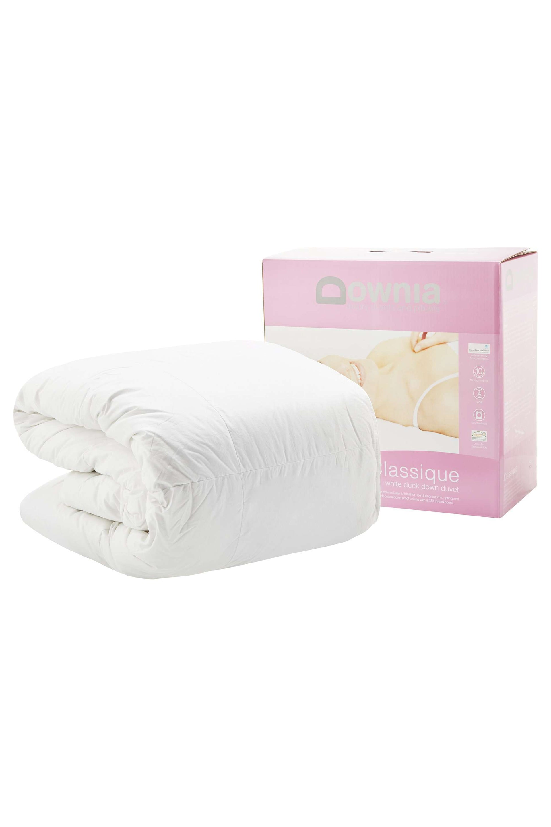 Downia Classique 85 White Duck Down Quilt Downia