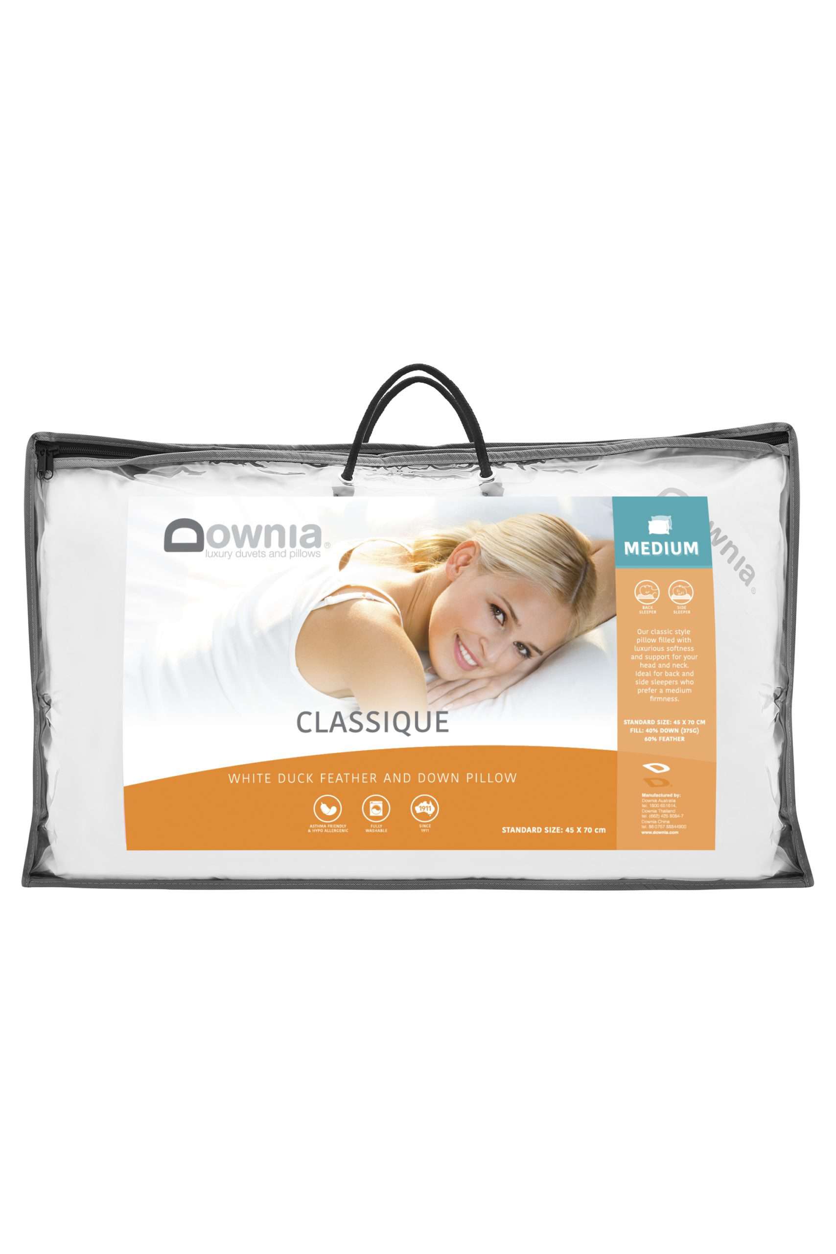 Downia Classique Duck Pillow Downia