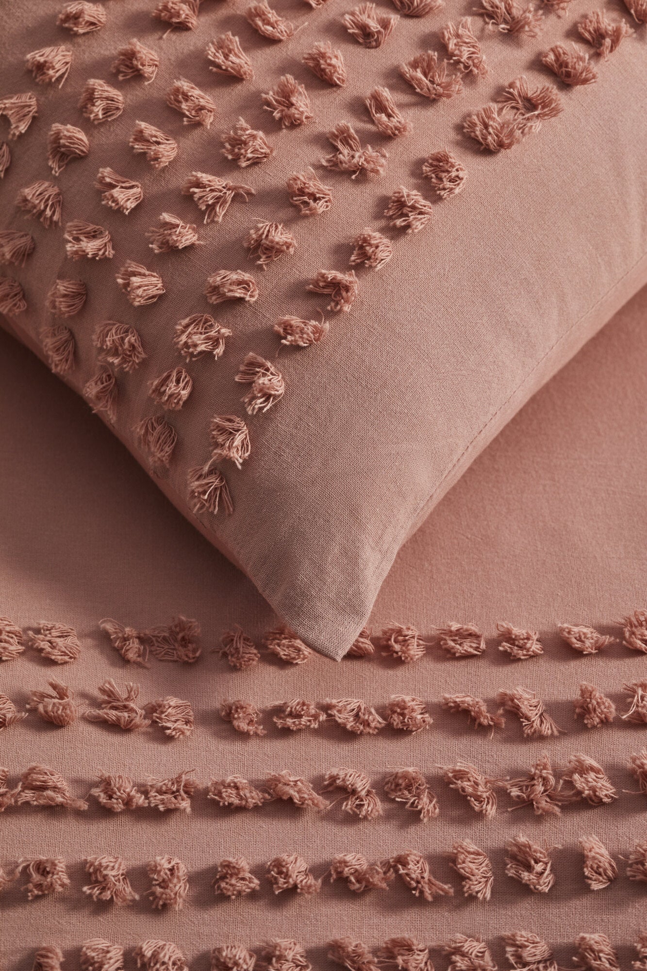 Vintage Design BLUSH Betty Cotton Quilt Cover Set Vintage Design