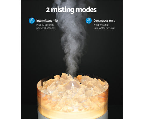 Diffuser Aromatherapy Essential Oils Air Humidifier LED Crystal Big Bedding Australia