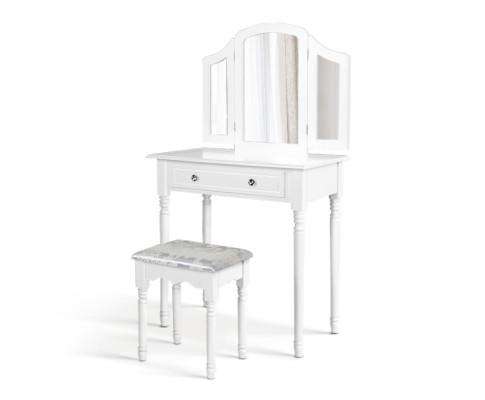 Dressing Table Stool Mirror Drawer Makeup Jewellery Cabinet Organizer Artiss