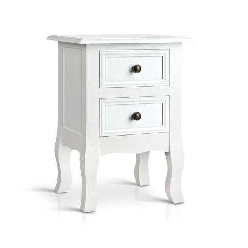 Classic French Provincial Bedside Table Artiss
