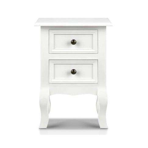 Classic French Provincial Bedside Table Artiss