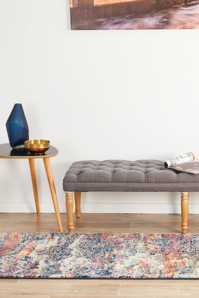 Dreamscape Splash Modern Midnight Runner Rug Rug Culture