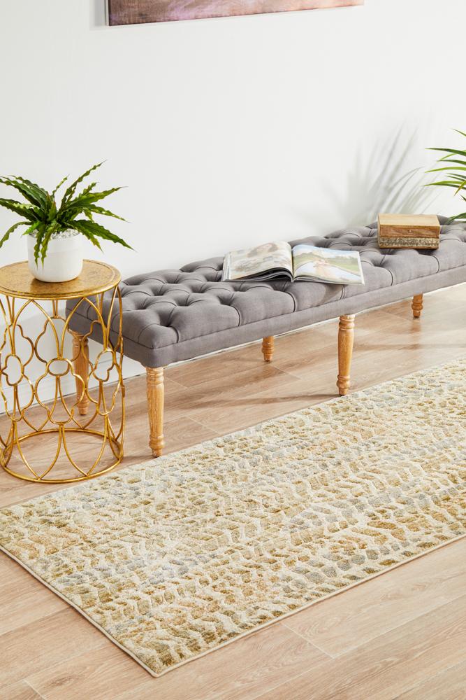 Dreamscape Progress Modern Sage Runner Rug Rug Culture