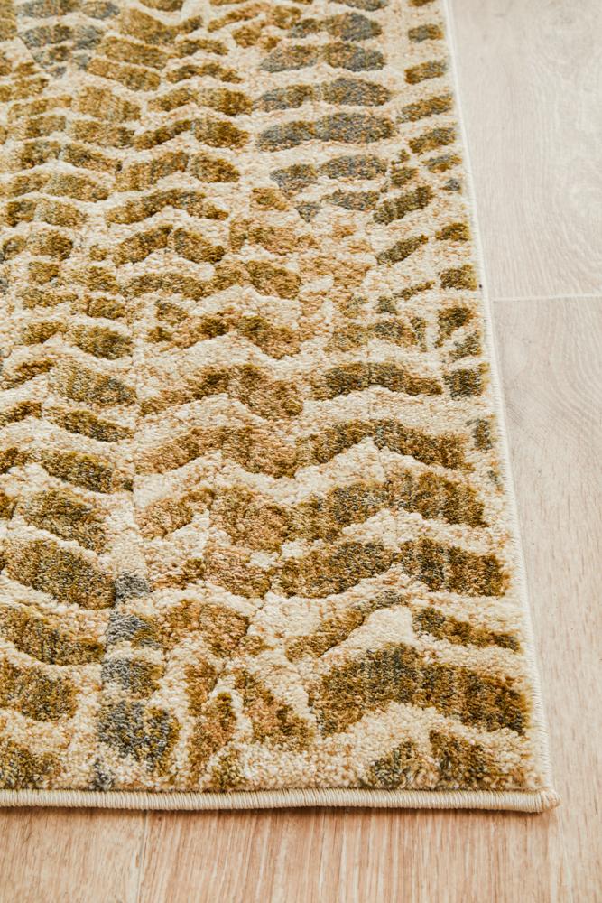 Dreamscape Progress Modern Sage Runner Rug Rug Culture