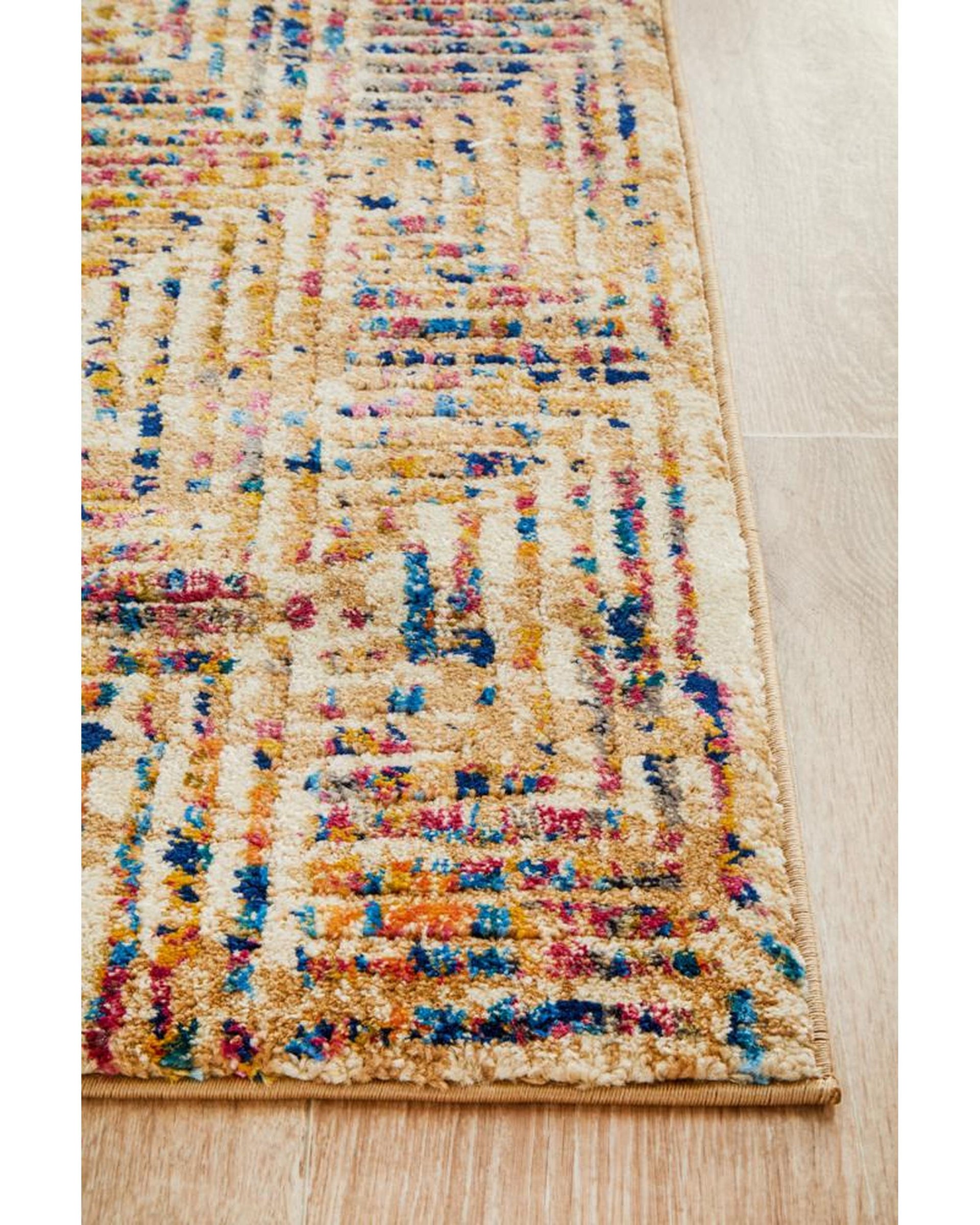 Dreamscape Movement Modern Multi Runner Rug Rug Culture
