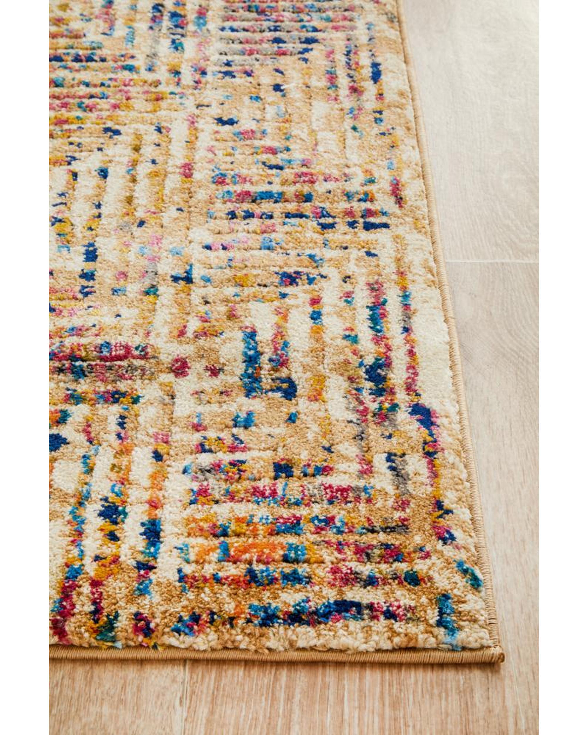 Dreamscape Movement Modern Multi Runner Rug Rug Culture
