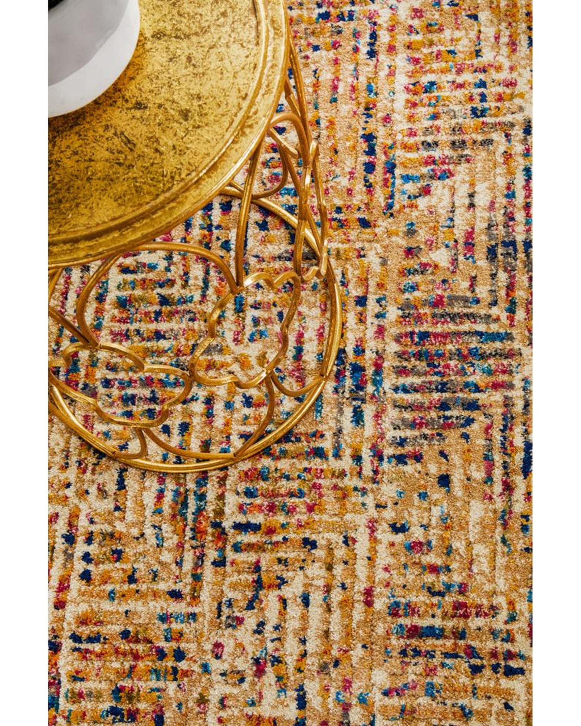Dreamscape Movement Modern Multi Runner Rug Rug Culture