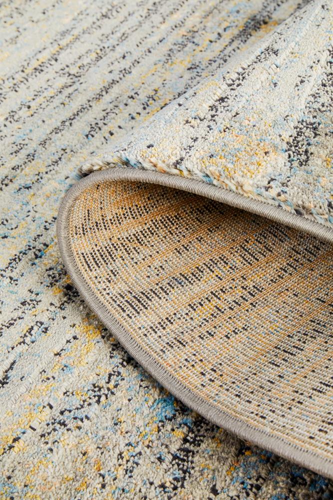 Dreamscape Distinguish Modern Slate Runner Rug Rug Culture