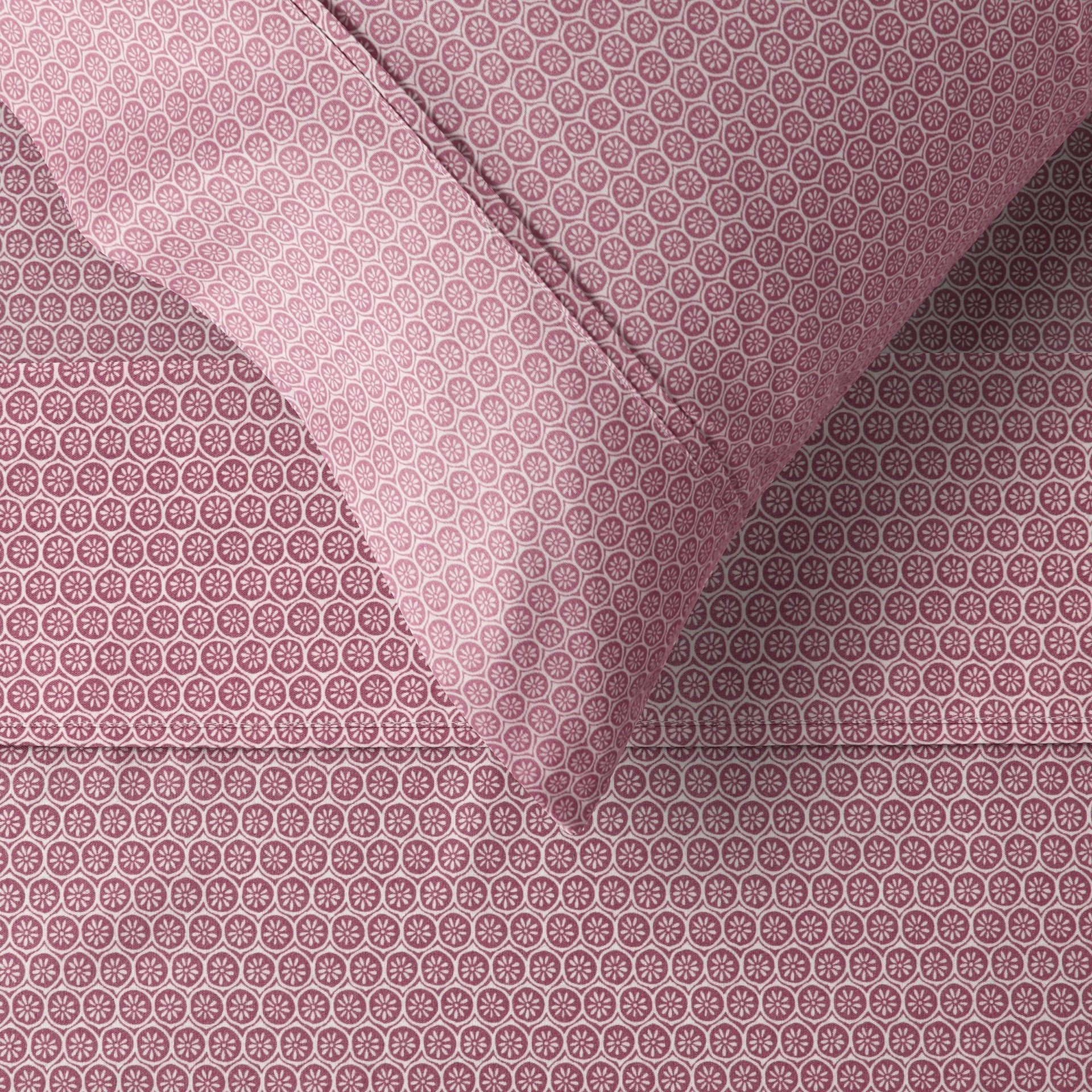 The Big Sleep Daisy Pink Sheet Set The Big Sleep