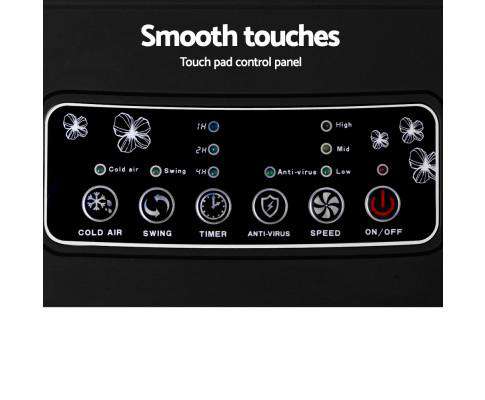 Evaporative Air Cooler - Black Devanti