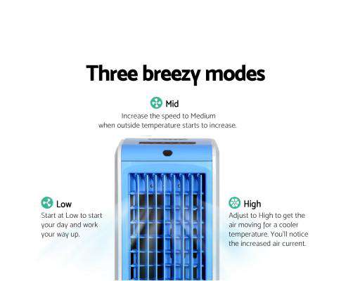 Evaporative Air Cooler - Blue Devanti